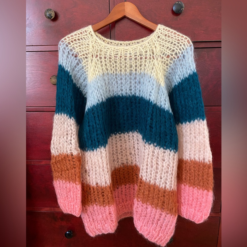 Maiami mohair pullover sweater
